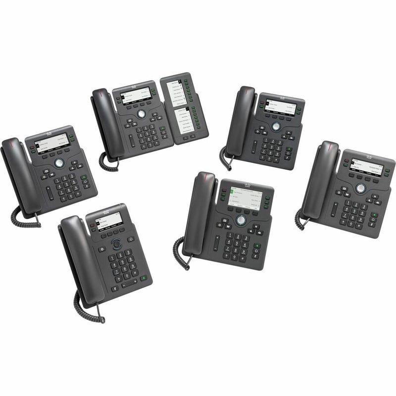 CISCO 6851 PHONE FOR MPP, CE POWER ADAPTER REMANUFACTURED - Thumbnail 2