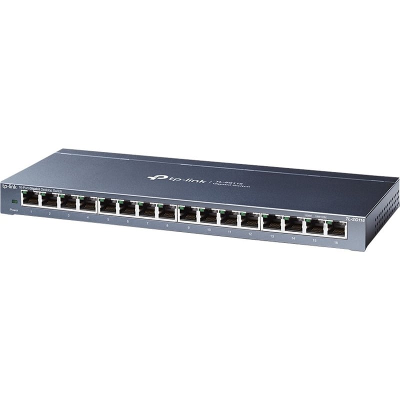 TP-Link TL-SG116 - 16-Port Gigabit Ethernet Network Switch - Thumbnail 2