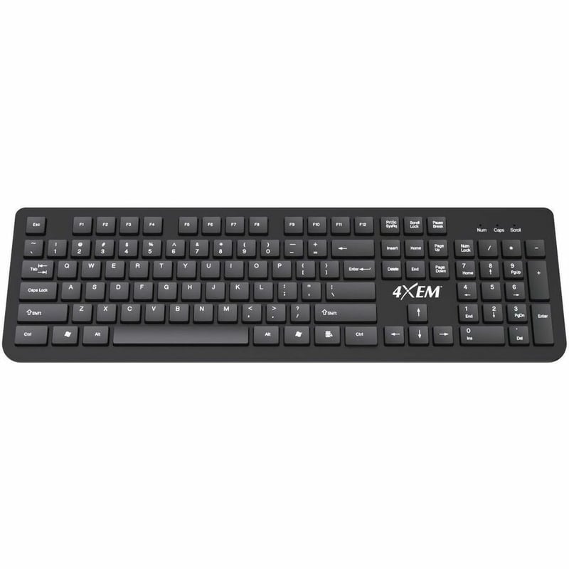 4XEM Wireless Mouse and Keyboard Combo - Thumbnail 3