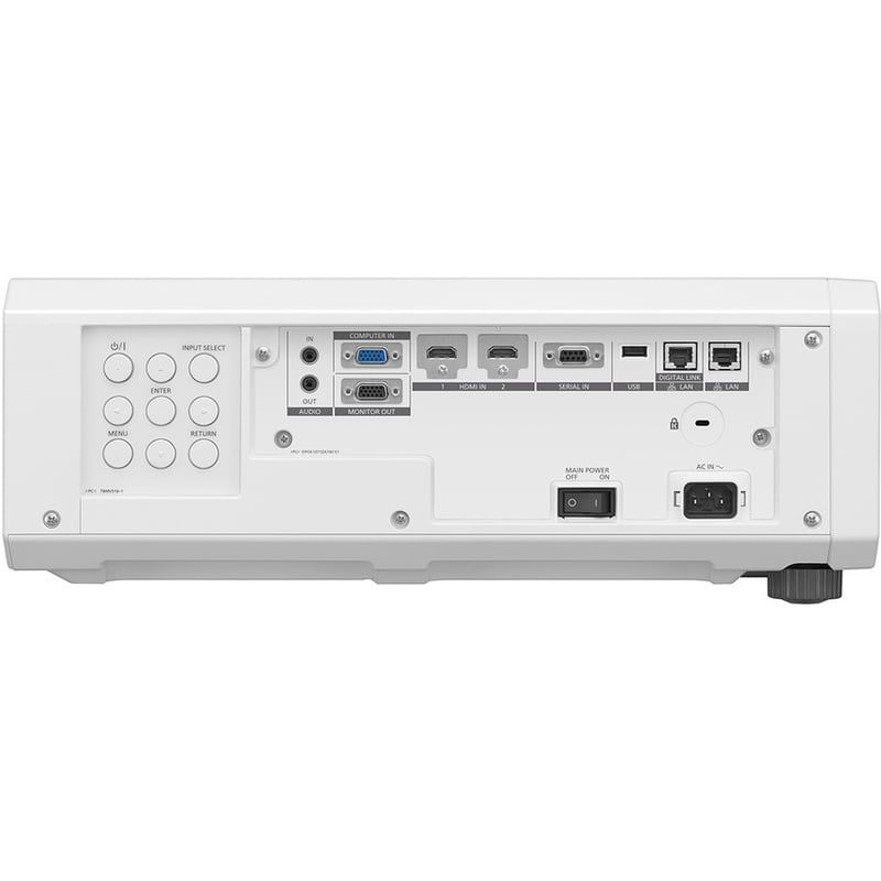 Panasonic PT-FRQ60 DLP Projector - 16:9 - Ceiling Mountable, Floor Mountable - White - Thumbnail 4