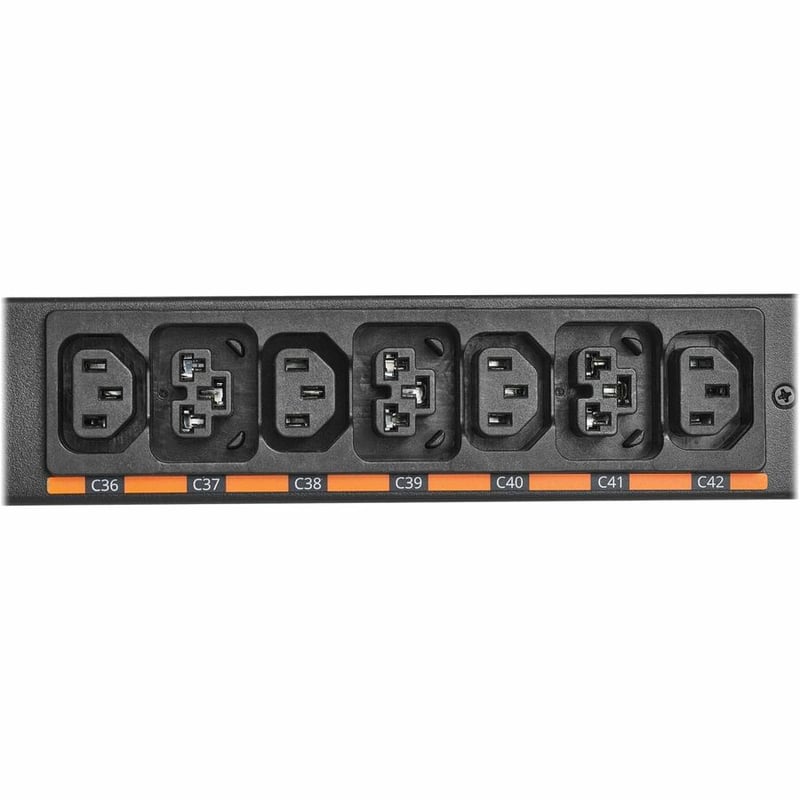 Eaton 3-Phase Metered Input Rack PDU G4, 208V, 42 Outlets, 48A, 17.3kW, 460P9W Input, 6 ft. Cord, 0U Vertical - Thumbnail 5