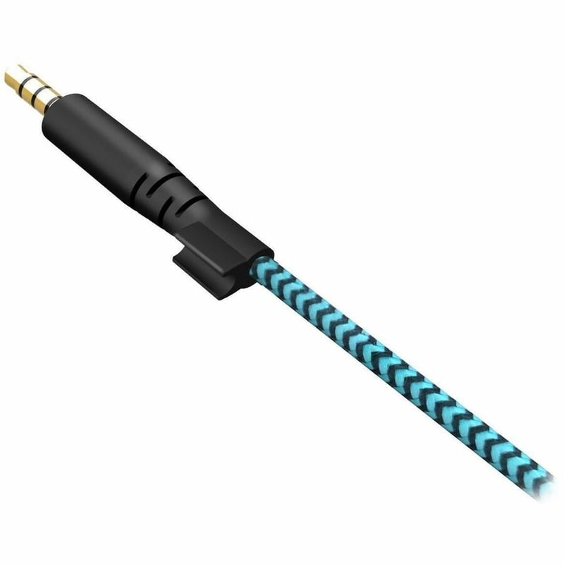DROPTECH HEADPHONES WITH MIC HEADPHONE W/MIC 3.5MM 4FT CORD - Thumbnail 3