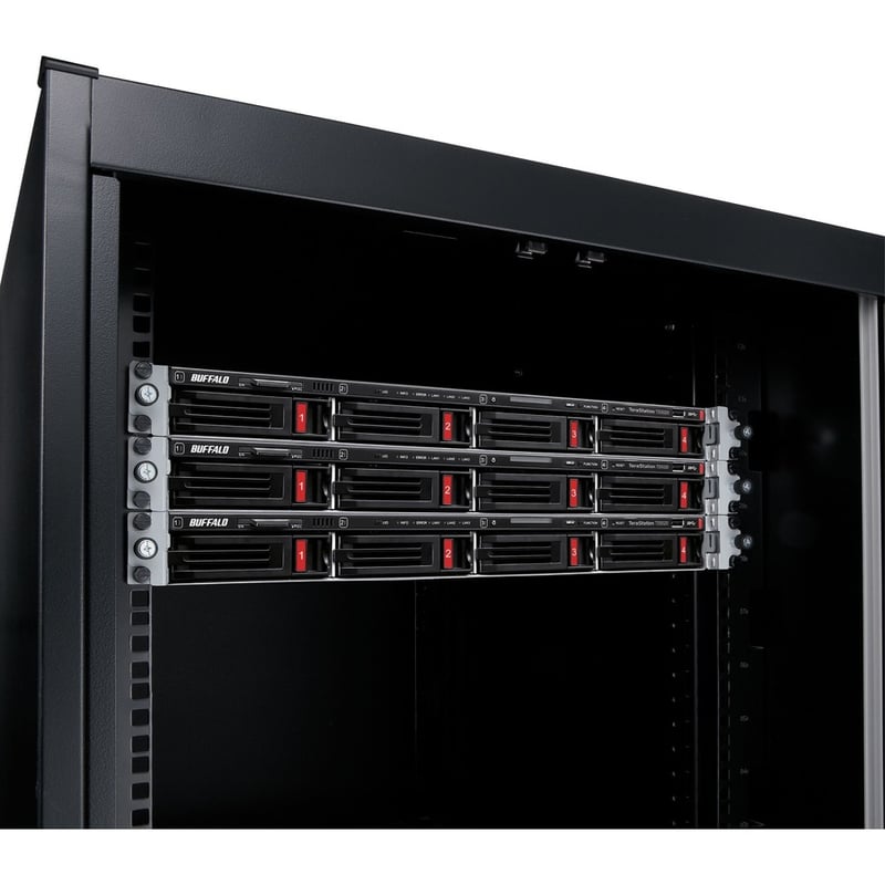 BUFFALO TeraStation 5420 4-Bay 64TB (4x16TB) Business Rackmount NAS Storage Hard Drives Included - Thumbnail 4
