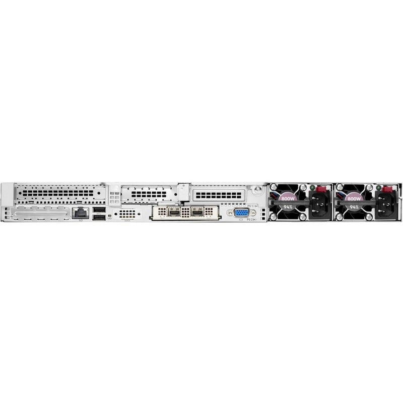 HPE ProLiant DL365 G10 Plus 1U Rack Server - 1 EPYC 7262 3.20 GHz - 32 GB RAM - 12Gb/s SAS Controller - Thumbnail 4