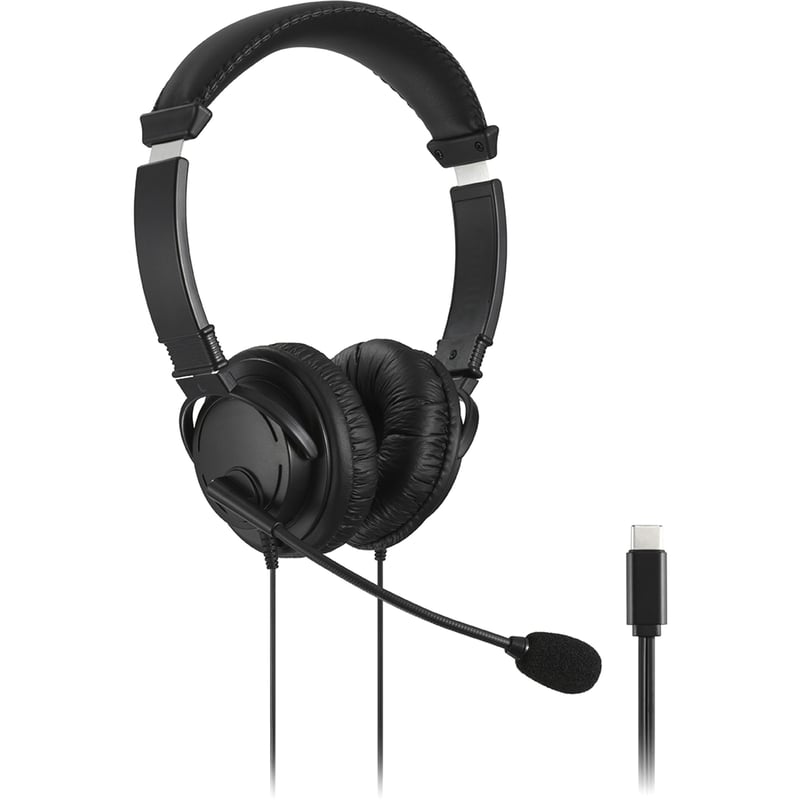 Kensington Classic USB-C Headset with Mic - Thumbnail 1