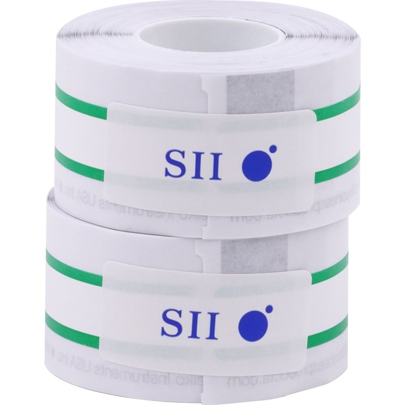 Seiko SLP-FLB White/Green File Folder Labels - Thumbnail 4