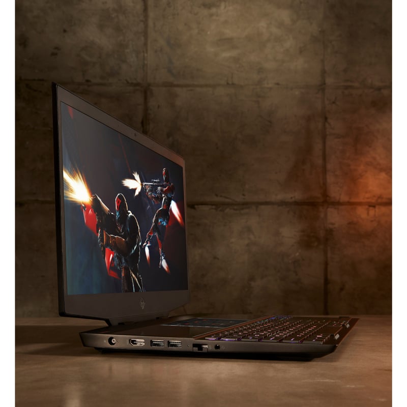 HP OMEN X 2S 15-dg0000 15-dg0020nr 15.6" Gaming Notebook - Intel Core i7 9th Gen i7-9750H - 16 GB - 1 TB SSD - English Keyboard - Shadow Black, Sandblasted - Thumbnail 3