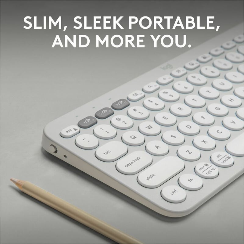 PEBBLE KEYS 2 K380S TONAL WHITE - Thumbnail 2