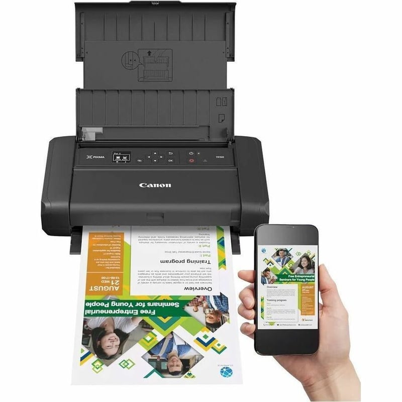PIXMA TR160 WIRELESS PORTABLE PRINTER - Thumbnail 3