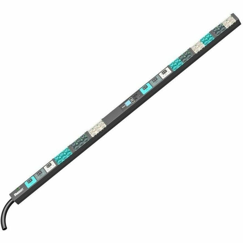 EL2P MSPO PDU 60 AMP IEC 60309 3P+E 9H 60A (IP44)-3M BLK PK1 - Thumbnail 3