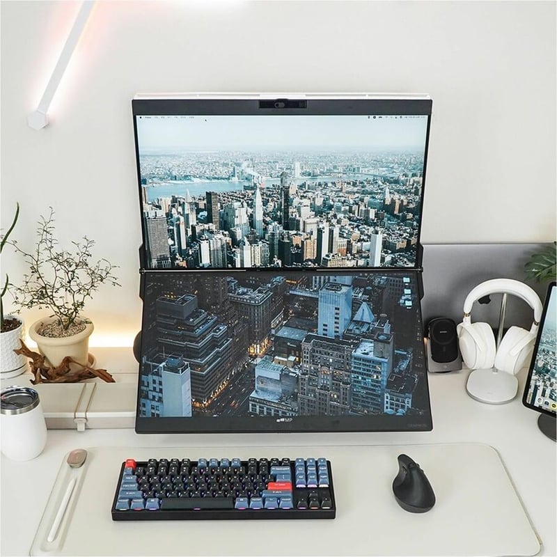 Mobile Pixels Geminos X 24" Class Webcam LCD Touchscreen Monitor - 16:9 - 14 ms - Thumbnail 2
