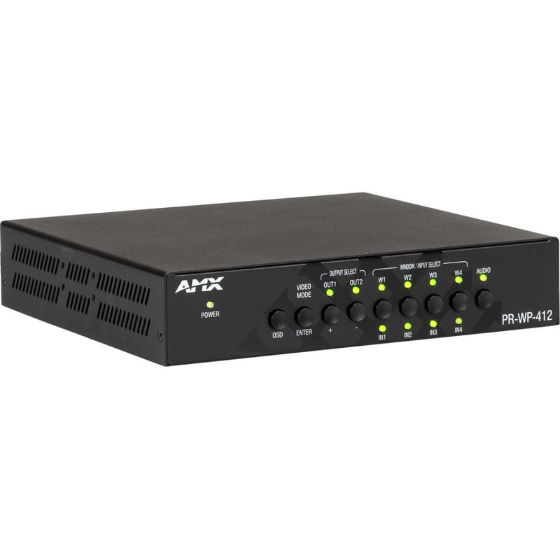 AMX Precis 4x1+1 4K60 HDMI Windowing Processor - Thumbnail 4