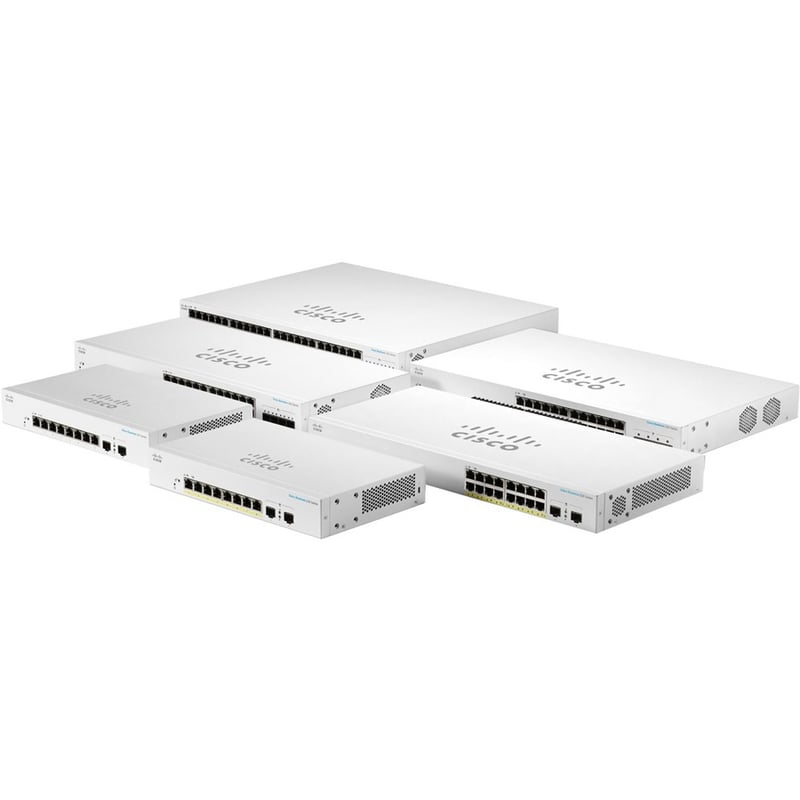 CBS220 SMART 24-PORT GE, FULL POE, 4X1G SFP - Thumbnail 3