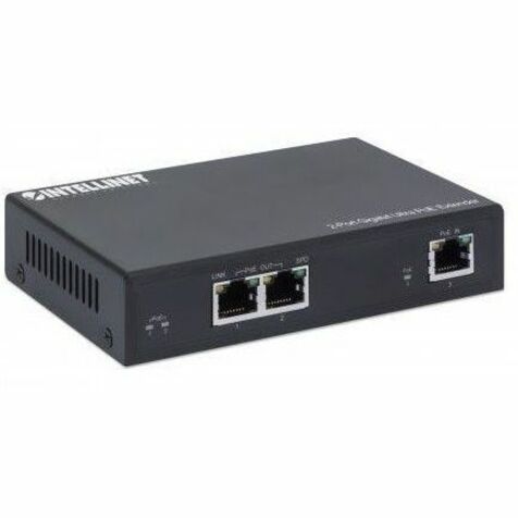 IINTELLINET NDOOR 2-PORT GIGABIT ULTRA POE EXTENDER. EXTENDS RANGE BEYOND THE 32 - Thumbnail 2