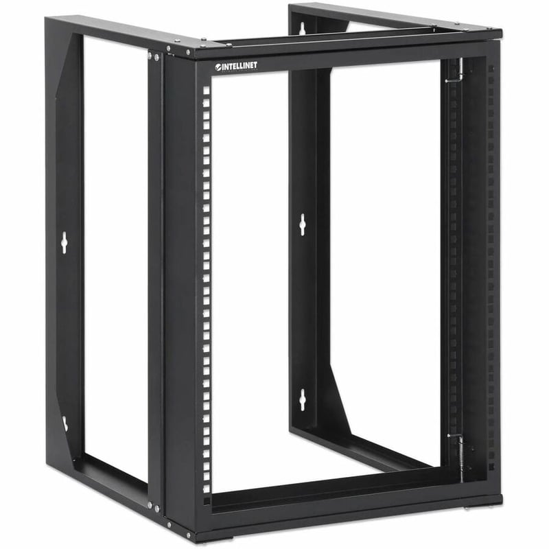 19 IN. WALL MOUNT 2-POST OPEN FRAME NETWORK RACK, 12U - Thumbnail 2