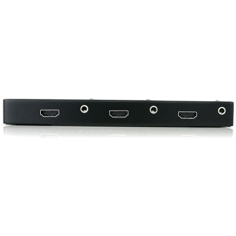 StarTech.com HDMI Splitter 1 In 2 Out - 1080p - 2 Port - Signal Amplifier - Rugged - HDMI Multi Port - HDMI Audio Splitter - Thumbnail 3
