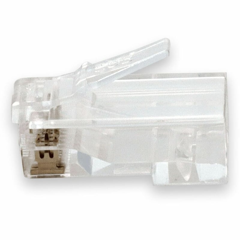 AddOn 100-Pack of RJ-45 Male Non-Terminated Connectors - Thumbnail 2