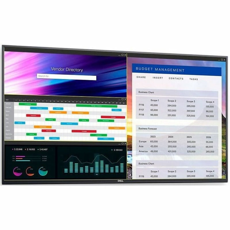 Dell P5524Q 55" Class 4K UHD LED Monitor - 16:9