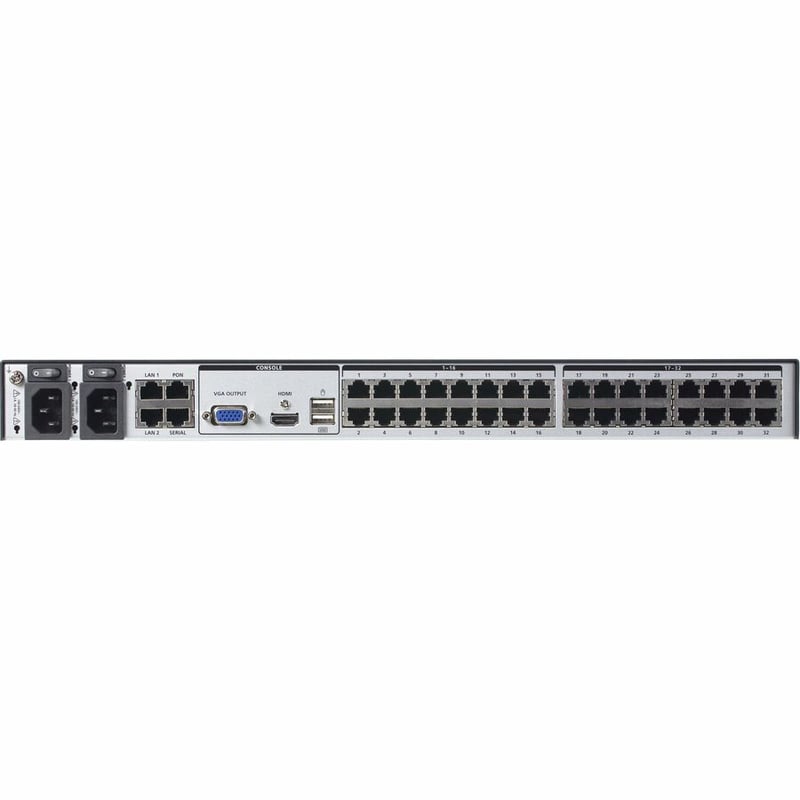 ATEN 1-Local/8-Remote Shared Access 32-Port Multi-Interface Cat 5 KVM over IP Switch - Thumbnail 3