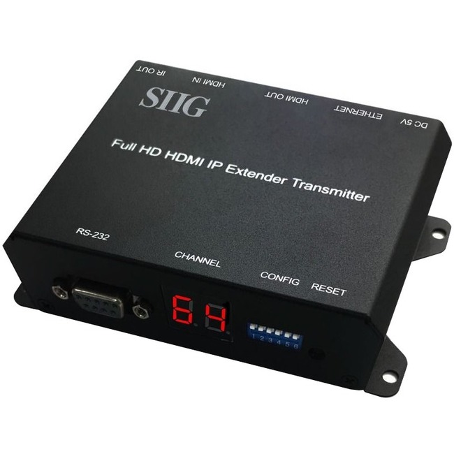 Full HD HDMI Extender over IP with PoE/RS-232 & IR - Encoder (TX) - Thumbnail 1