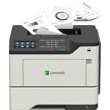 Lexmark MS620 MS622de Desktop Laser Printer - Monochrome - Thumbnail 2
