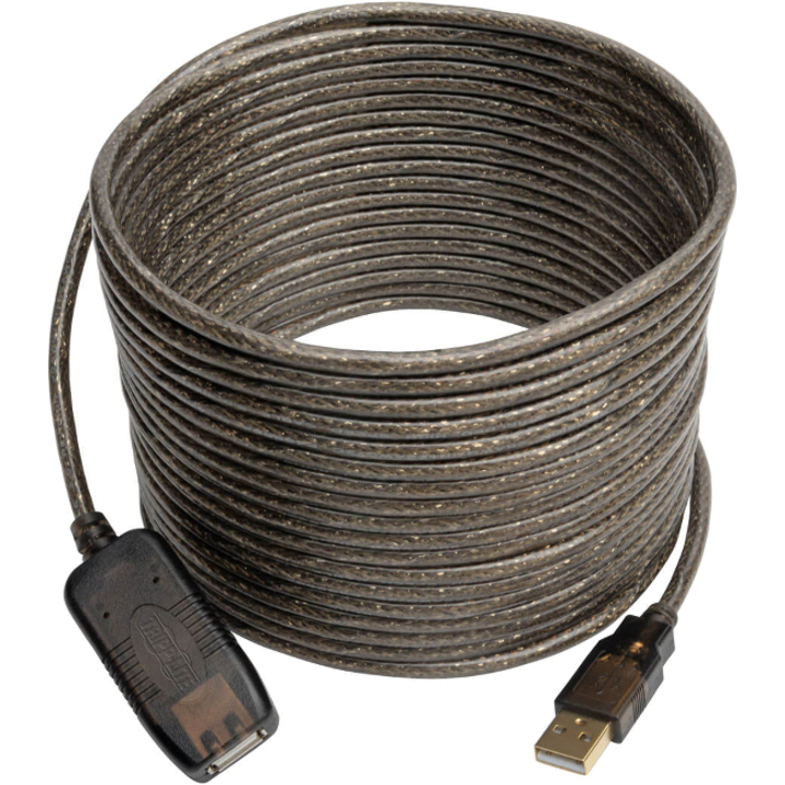 Tripp Lite by Eaton USB 2.0 Active Extension Repeater Cable (A M/F) 25 ft. (7.62 m) - Thumbnail 3