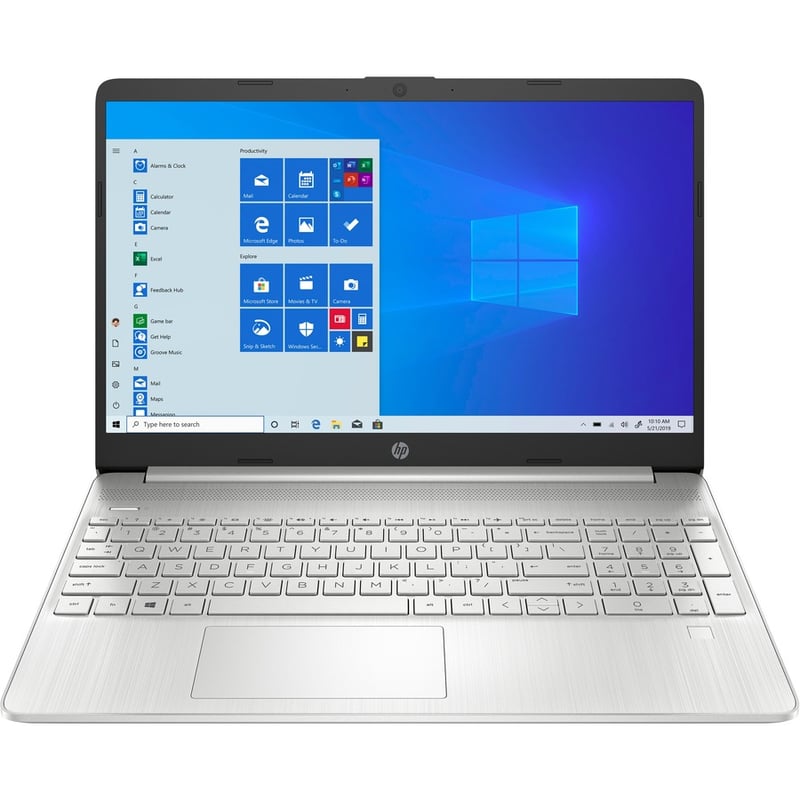 HP 15.6" Touchscreen Notebook - HD - 1366 x 768 - Intel Core i3 11th Gen i3-1125G4 Quad-core (4 Core) - 8 GB Total RAM - 256 GB SSD - Natural Silver - Thumbnail 3