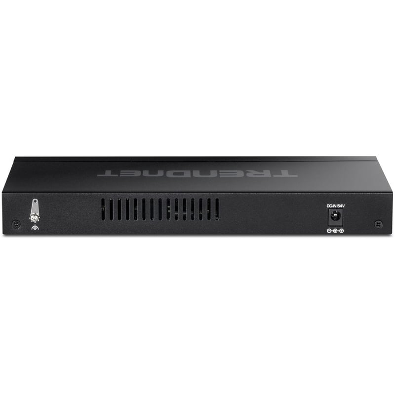 TRENDnet 7-Port Multi-Gig PoE+ Switch, 5 x 1G RJ-45 PoE+ BASE-T Ports, 2 x 2.5G RJ-45 PoE+ Ports, 20Gbps Switching Capacity, Wall Mountable, Network Ethernet Switch, Lifetime Protection, Black,TPE-TG327 - Thumbnail 2