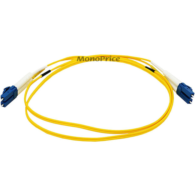 LC/LC, SINGLE MODE, DUPLEX - 1 METER (9/125 TYPE) - YELLOW - Thumbnail 1