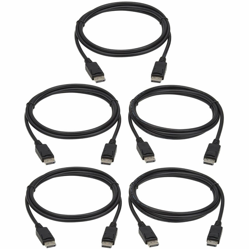 4K DISPLAYPORT CABLES WITH LATCHING CONNECTORS M/M 4K 6FT - Thumbnail 1