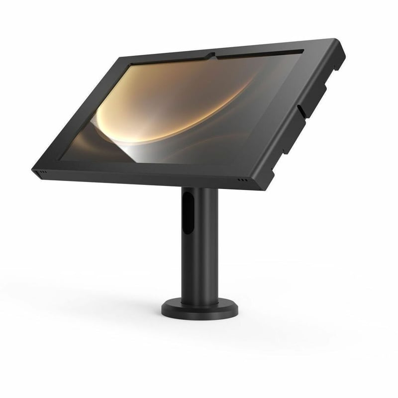 GALAXY TAB S9+/S9FE+ 12.4IN APEX ENCLOSURE RISE STAND 8IN BLACK - Thumbnail 1