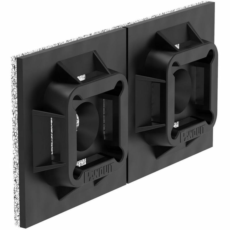 Panduit 4-Way Adhesive Backed Cable Tie Mount - Thumbnail 4