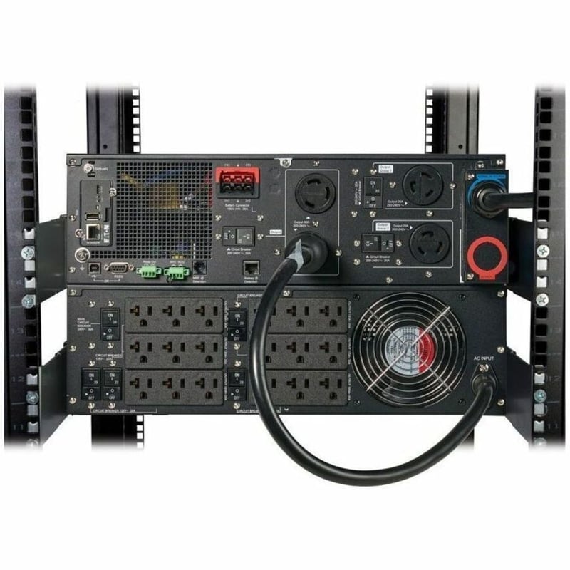9PX 5KVA/KW 208/120V ONLINE UPS L6-30P OR HW 18X 5-20R 2X L6-20R 6U - Thumbnail 4