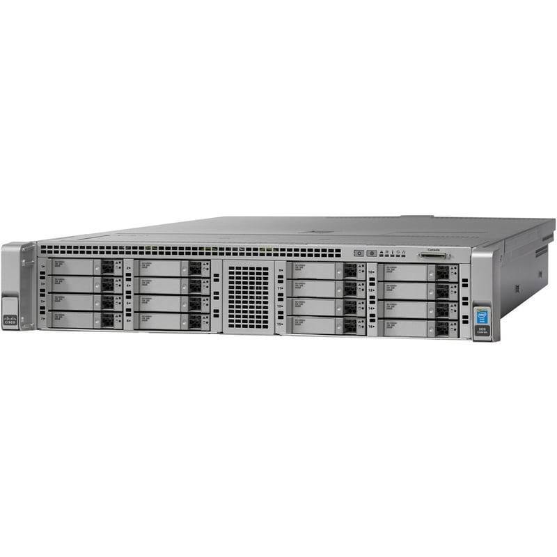 Cisco C240 M4 2U Rack Server - Intel Xeon E5-2650 v4 2.20 GHz - 256 GB RAM - 12Gb/s SAS, Serial ATA Controller - Thumbnail 3