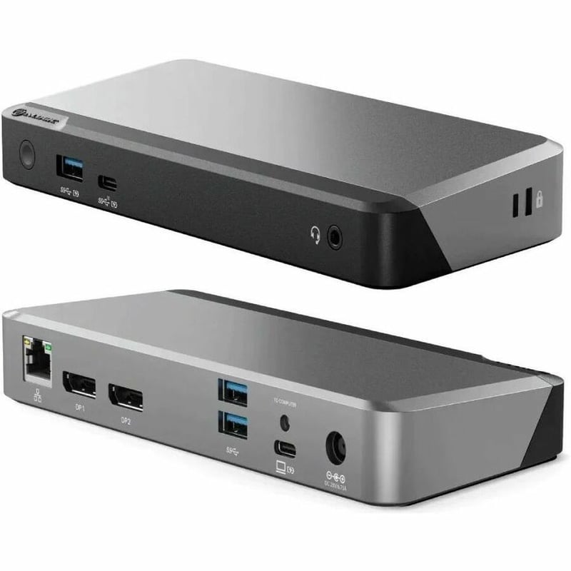 Alogic MX2 USB-C Dual Display DP Alt. Mode Docking Station - With 100W Power Delivery - Thumbnail 1