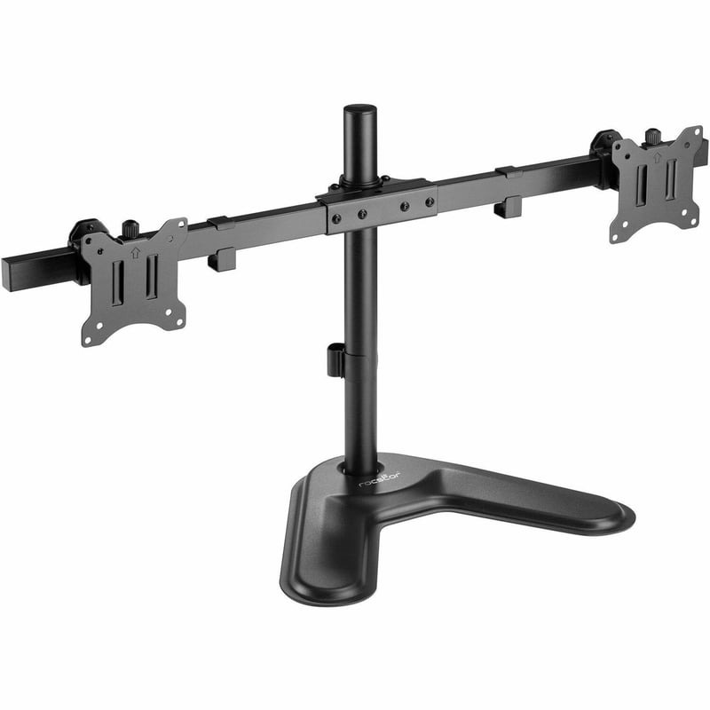 Rocstor ErgoReach Mounting Pole for Flat Panel Display - Black - Landscape/Portrait - Thumbnail 1