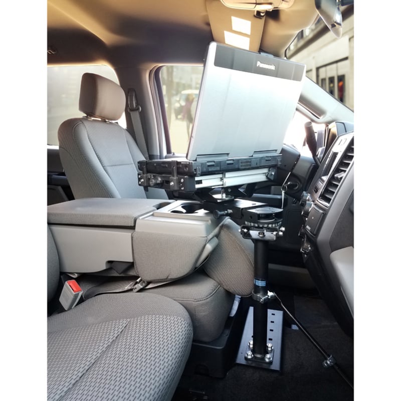 Gamber-Johnson Vehicle Mount - Black Powder Coat - Thumbnail 3