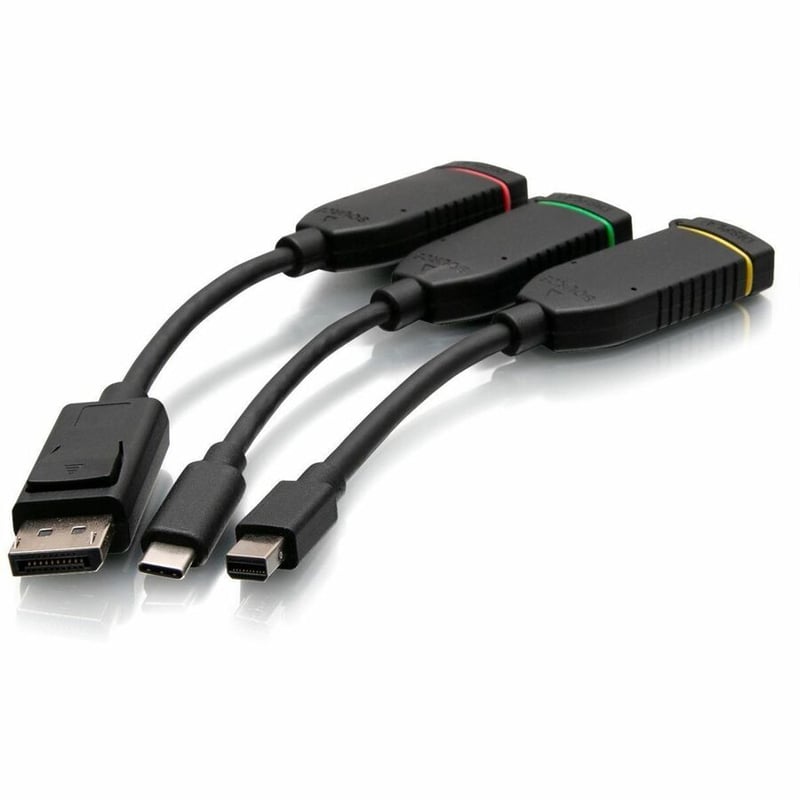 6FT PREMIUM HDMI DONGLE RING MDP DP USB - Thumbnail 3