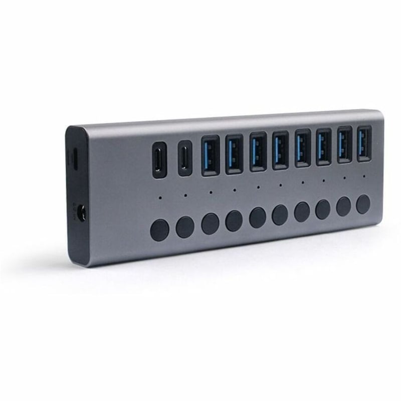 4XEM 10-in-1 Multi Port USB 3.0 Power Hub - Thumbnail 2