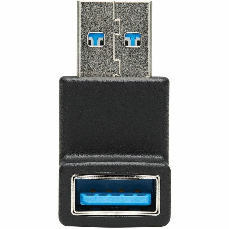 Eaton Tripp Lite Series USB 3.0 SuperSpeed Adapter - USB-A to USB-A, M/F, Down Angle, Black - Thumbnail 3