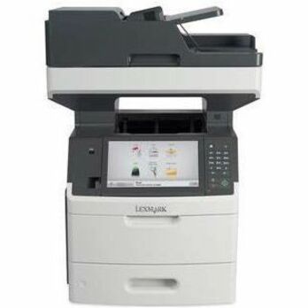 Lexmark MX711DE Wired Laser Multifunction Printer - Monochrome - Gray, White - Thumbnail 2