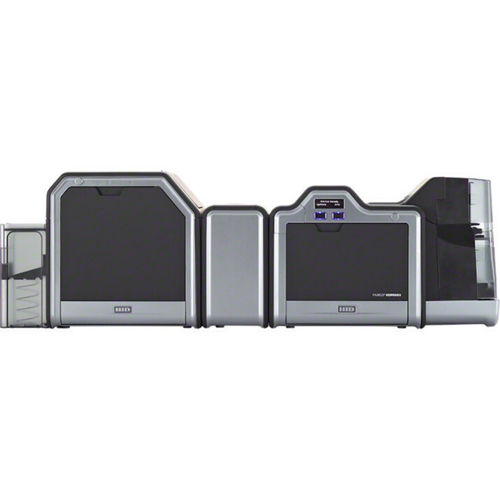 Fargo HDP5000 Single Sided Desktop Dye Sublimation/Thermal Transfer Printer - Color - Card Print - USB - Thumbnail 3