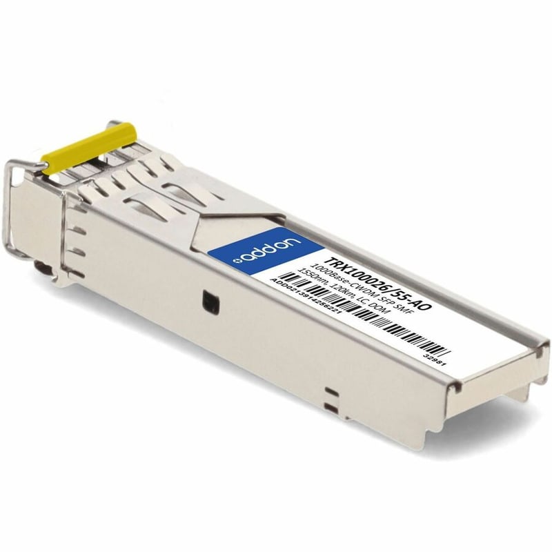 AddOn Infinera® TRX100026/55 Compatible TAA 1000Base-CWDM SFP Transceiver (SMF, 1550nm, 120km, LC, DOM) - Thumbnail 3