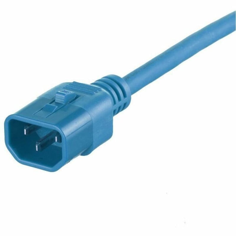 DL LCK PW CORD IEC C14 TO IEC C 15/C13 8 FT (2.4 M) BU 10PK - Thumbnail 2