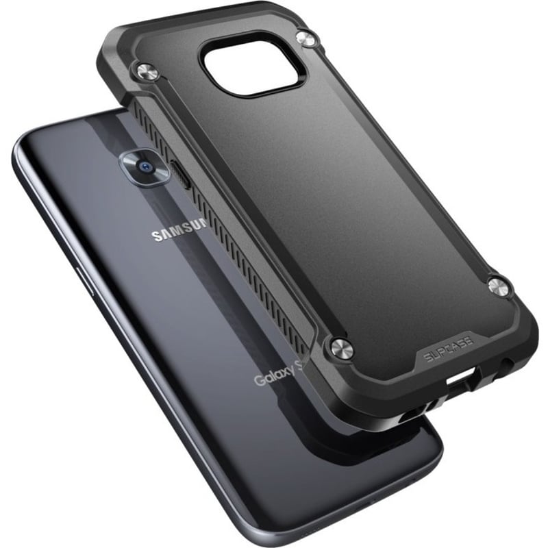 SUPCASE SAMSUNG GALAXY S7 UNICORN BEETLE SERIES HYBRID PROTECTIVE CASE - BLACK - Thumbnail 5