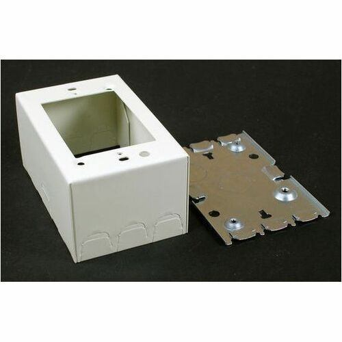 Wiremold Switch and Receptacle Box Fitting Series - One-Gang Extra Deep - White