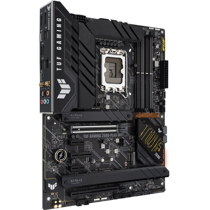 TUF GAMING Z690-PLUS WIFI Gaming Desktop Motherboard - Intel Z690 Chipset - Socket LGA-1700 - Intel Optane Memory Ready - ATX - Thumbnail 1