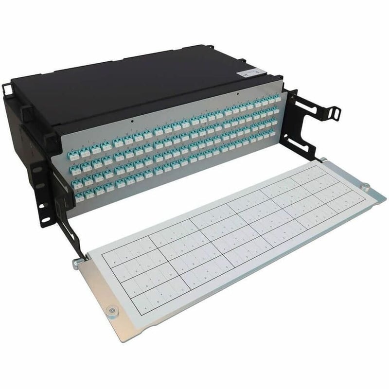 Eaton Tripp Lite Series Preloaded Fiber Patch Panel, 3U - 24x (12F MTP/MPO-PC to 4x LC Duplex F/F) 8F Trunk Cables, OM4 Multimode, 10 m (32.8 ft.) - Thumbnail 5