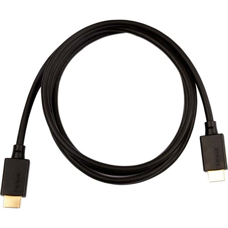 V7 Black Video Cable Pro HDMI Male to HDMI Male 2m 6.6ft - Thumbnail 2