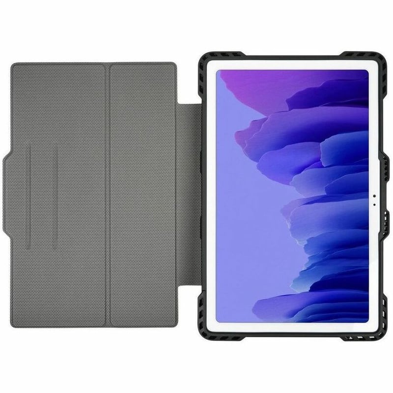 Targus Pro-Tek THZ888GL Carrying Case (Folio) for 10.4" Samsung Galaxy Tab A7 Tablet - Black/Charcoal - Thumbnail 2
